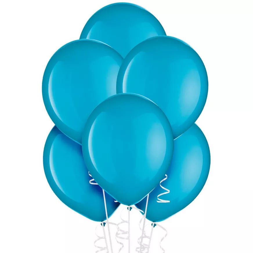 Latex 10"-12" Single Balloons