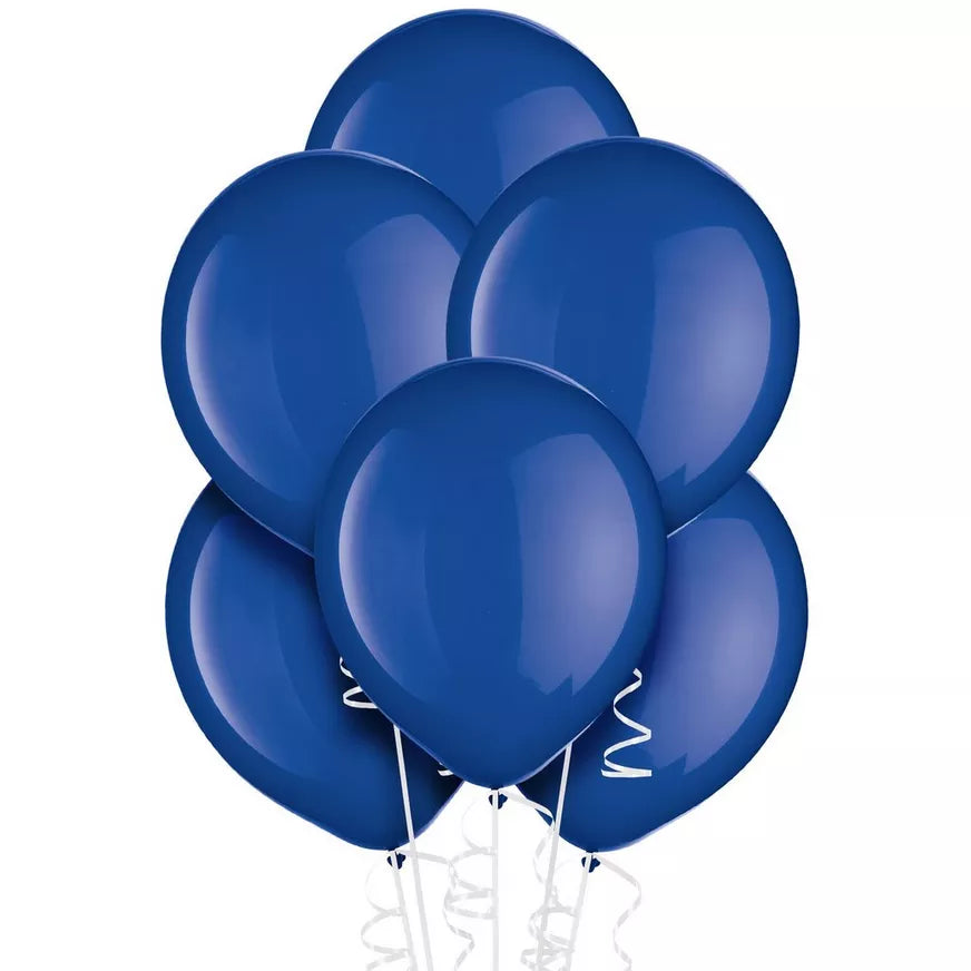 10"-12" Latex 5 Balloon Bouquet with helium