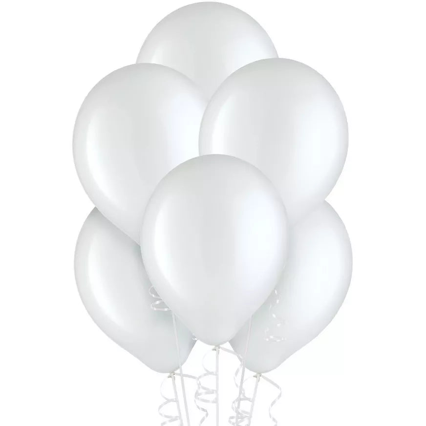 10"-12" Latex 5 Balloon Bouquet with helium