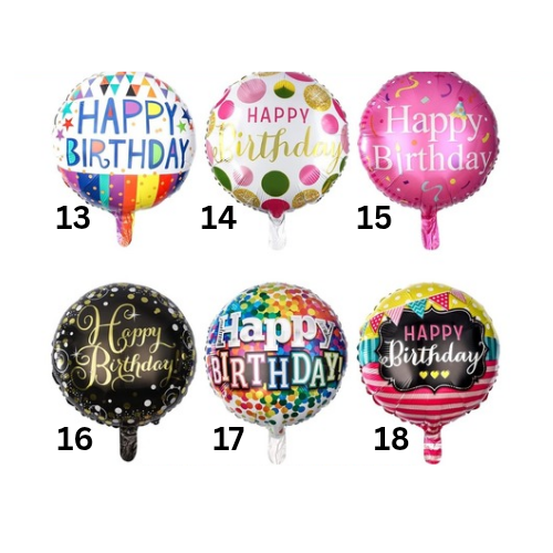 Happy Birthday Balloons