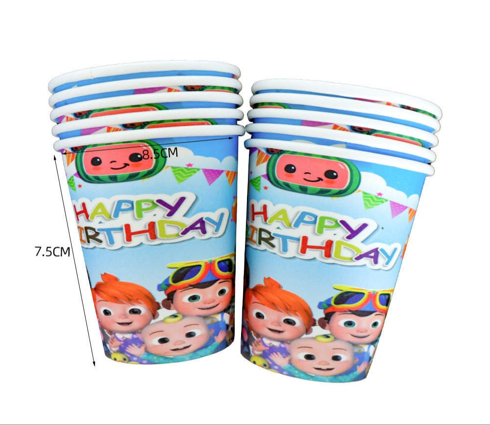 Cocomelon Cups