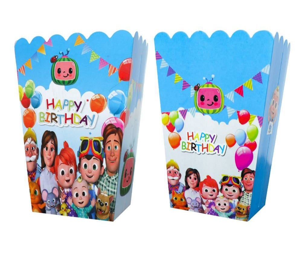 Cocomelon Popcorn Box