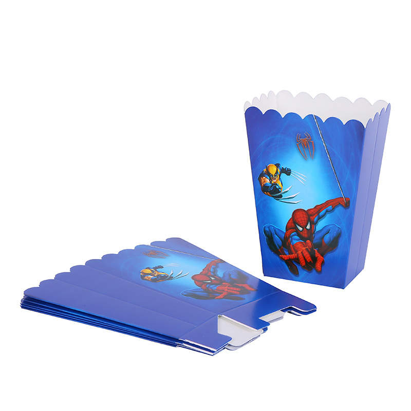 Spiderman Popcorn Box