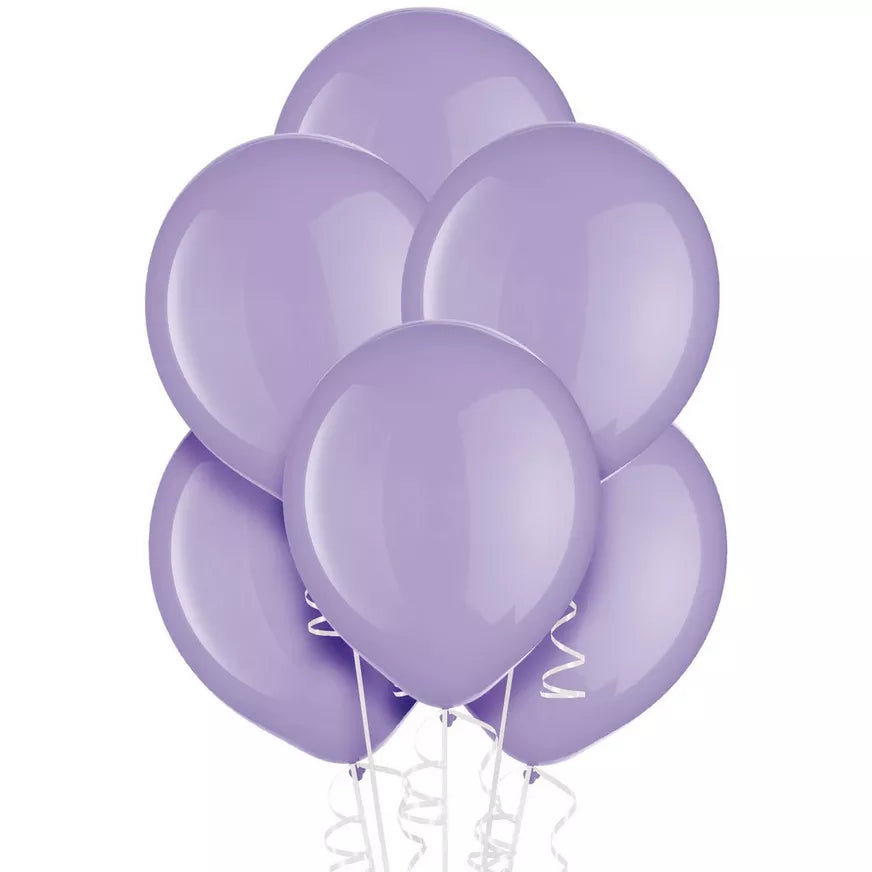 Latex 10"-12" Single Balloons