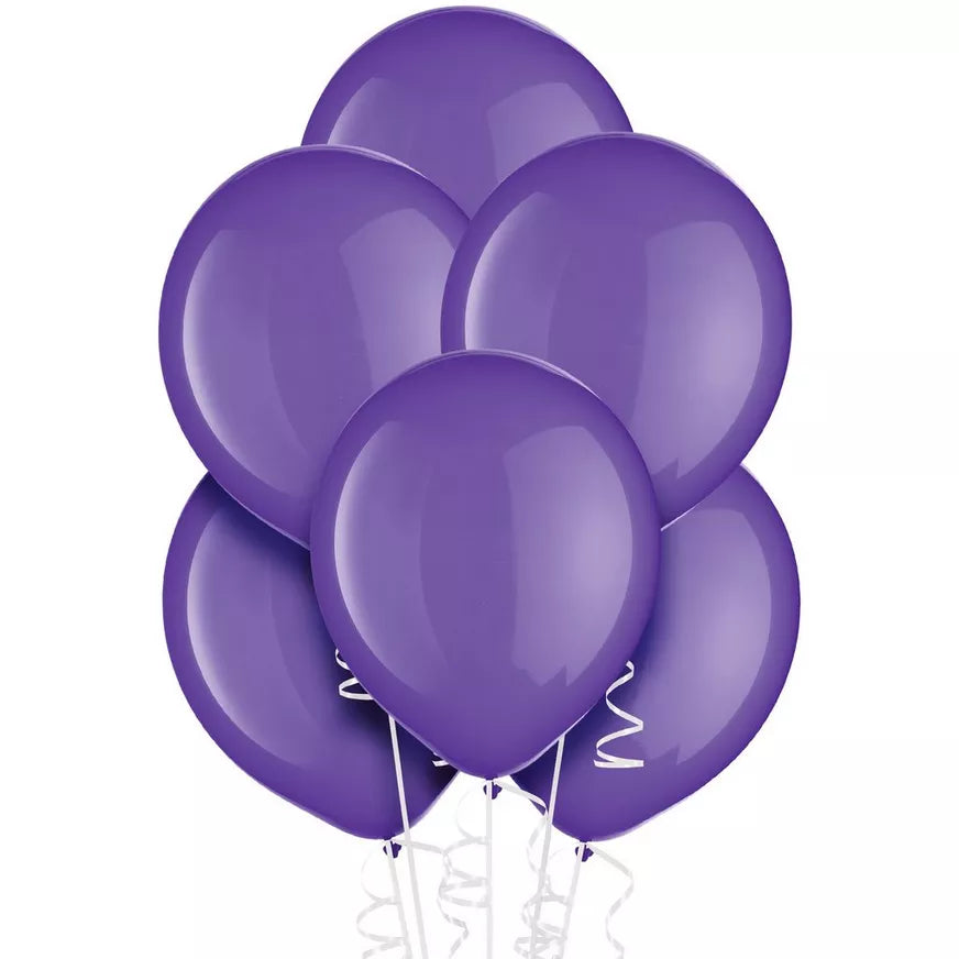 Latex 10"-12" Single Balloons