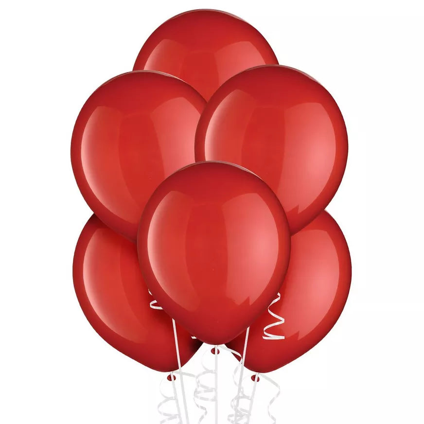 Latex 10"-12" Single Balloons