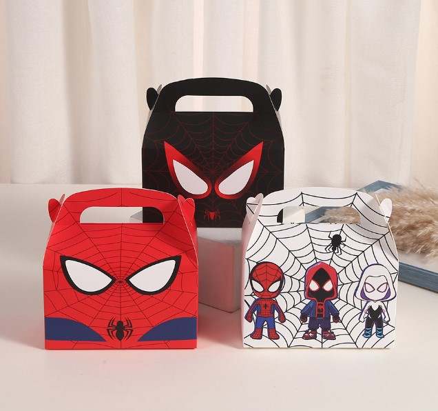 Spiderman Gable Boxes Bulk