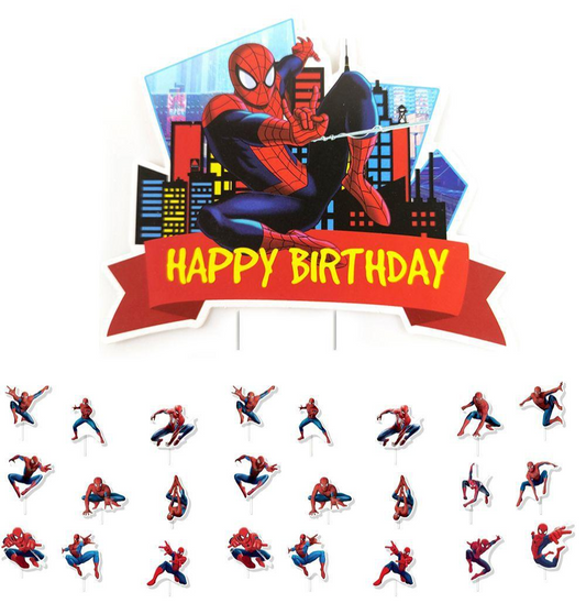 Spiderman Cake Topper