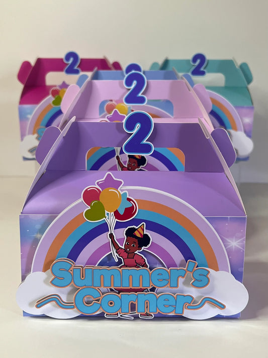 Customized 3d boxes
