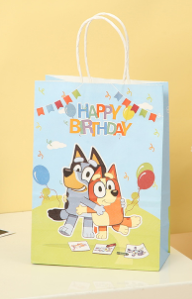 Bluey Boy Kraft Bag