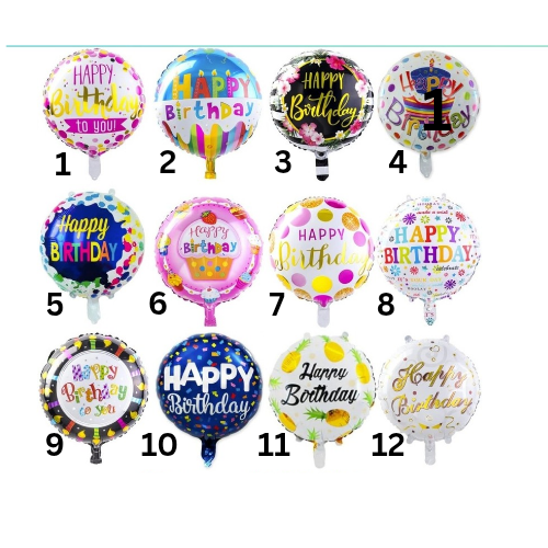 Happy Birthday Balloons