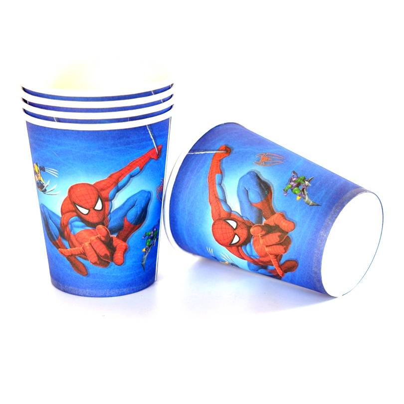 Spiderman Cups